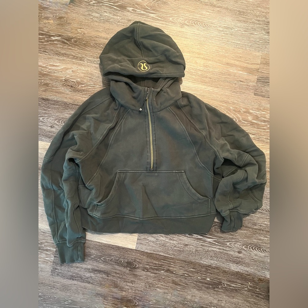 Scuba Oversized Half-Zip Hoodie